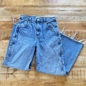 Agolde women’s baggy carpenter jeans 26 denim rami